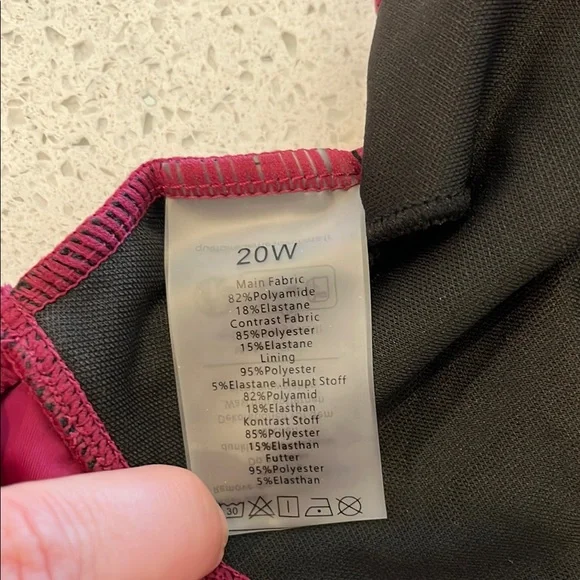 Swimdress With Shorts Size 20W NWT - Picture 9 of 14